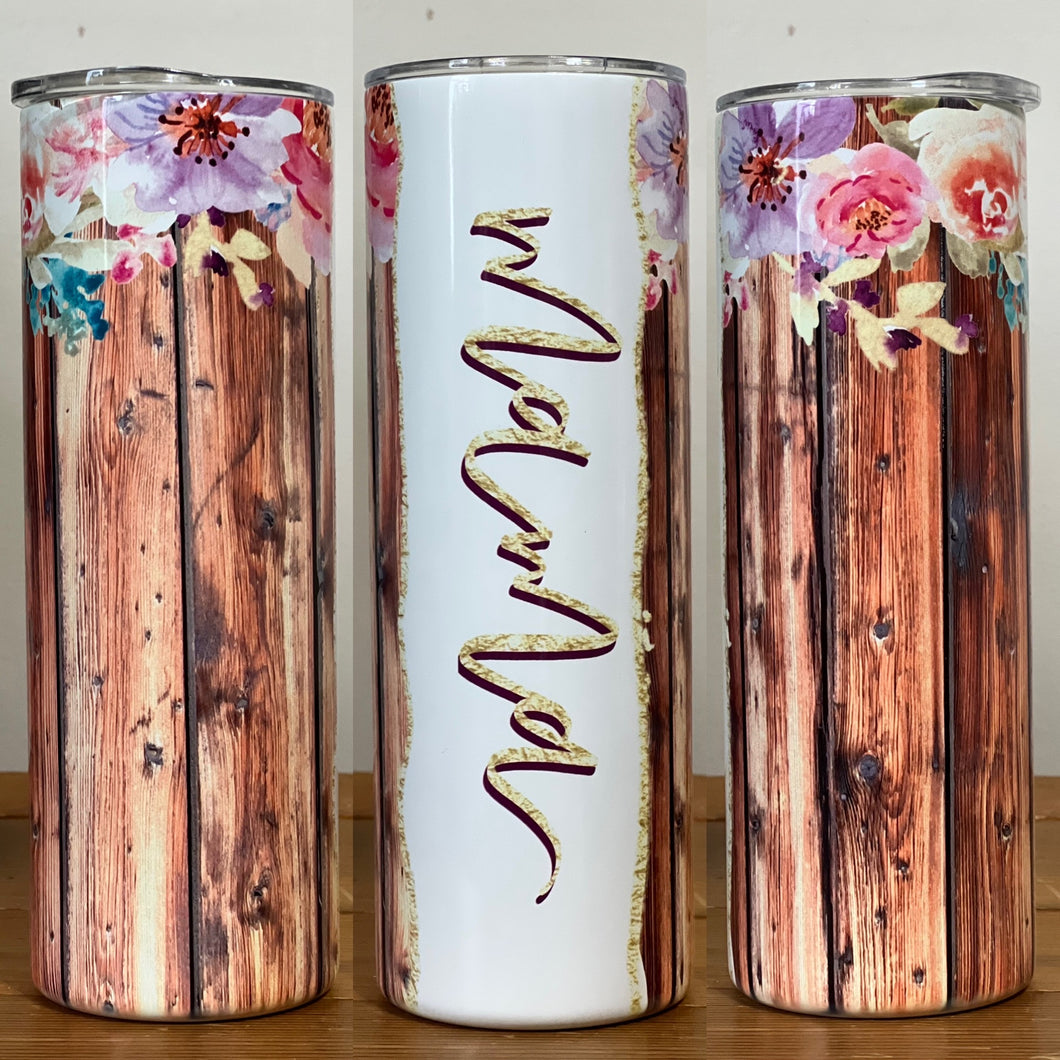 Florals Mama Tumbler - 4 options available