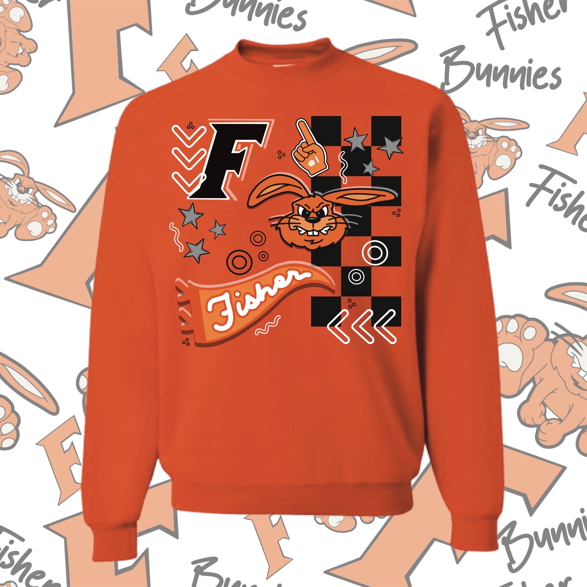 Bunnie Spirit Crew Sweatshirt