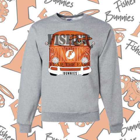 Bunnie Bus Crew Sweatshirt