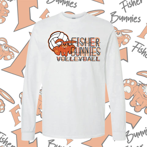 FHS Volleyball Cotton Long Sleeve Tee