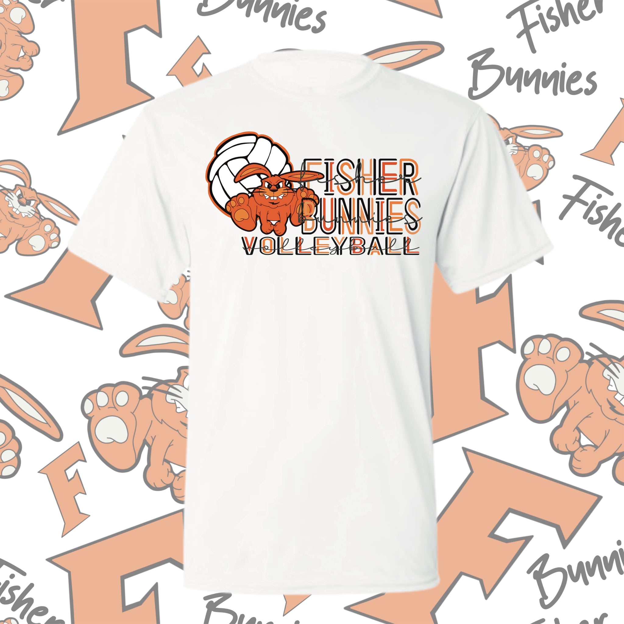 FHS Volleyball Moisture-Wicking Tee