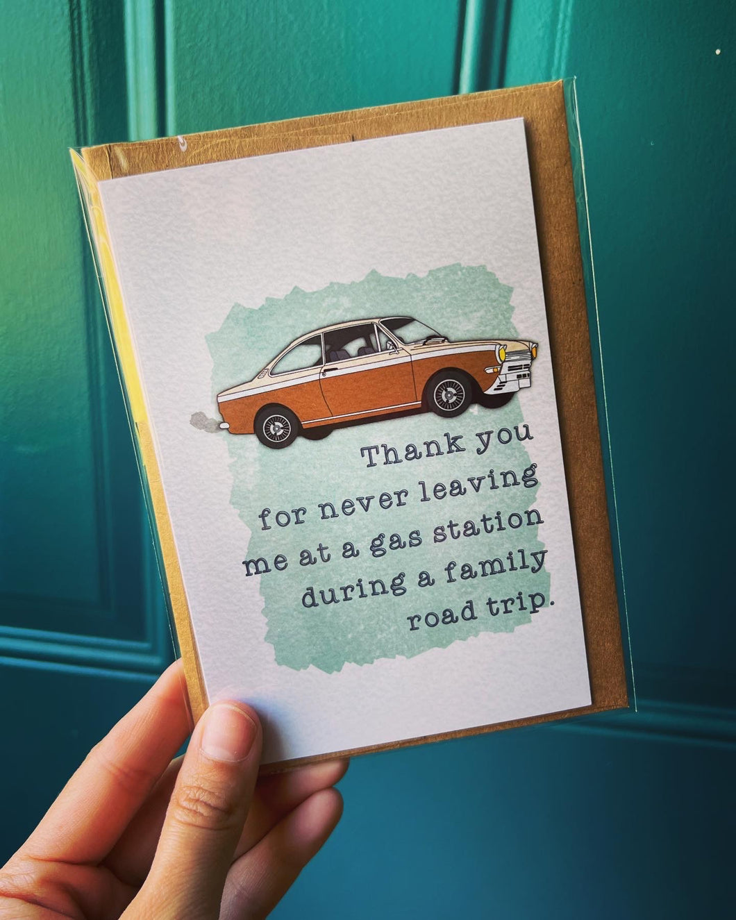 Successful Road Trip Mother's Day Greeting Card