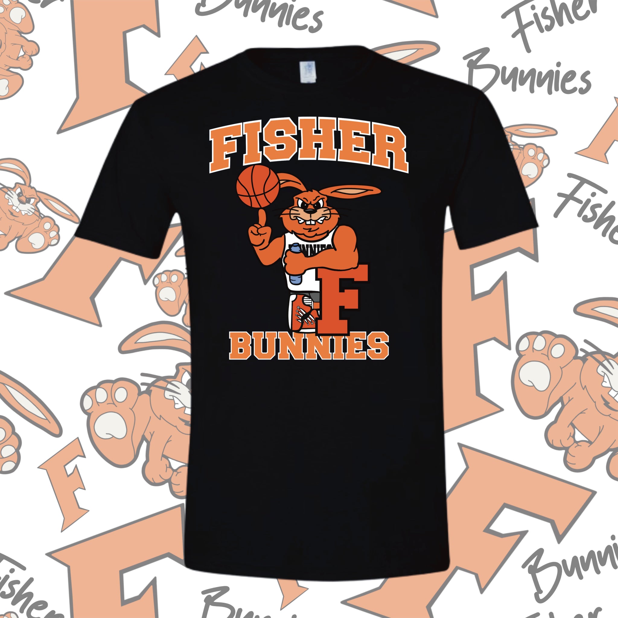 Basketball Design 3 Cotton Tee