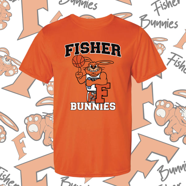 Basketball Design 3 Moisture Wicking Tee