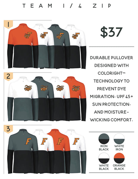 Team 1/4 Zip Pullover