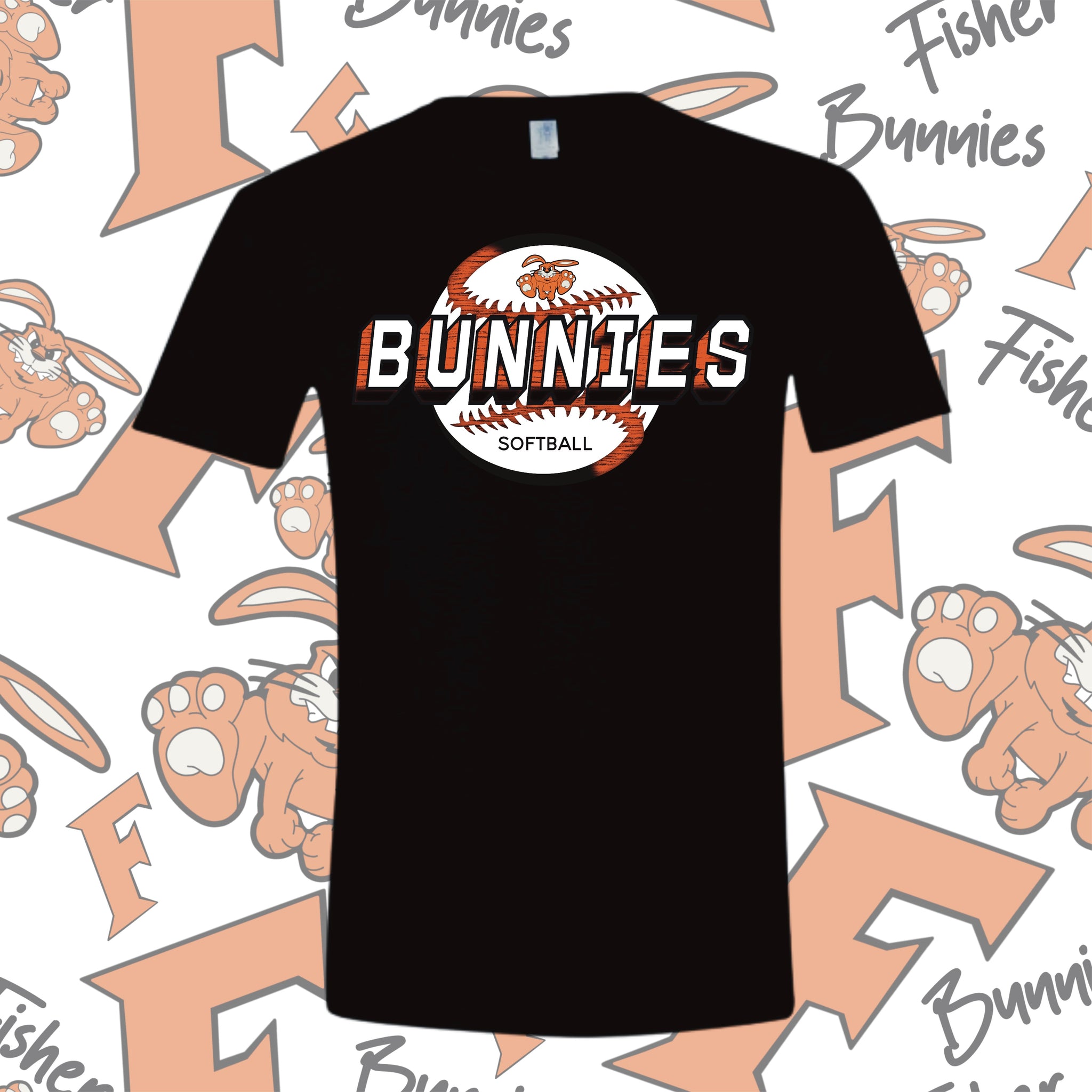 Cotton Fisher Bunnies Tee
