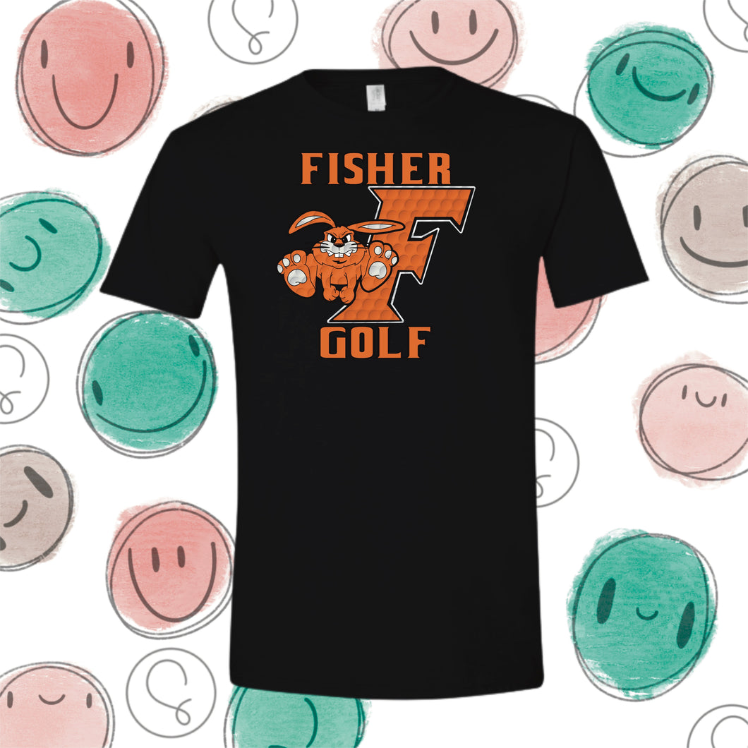 Fisher Short Sleeve Golf Tee - Style 2