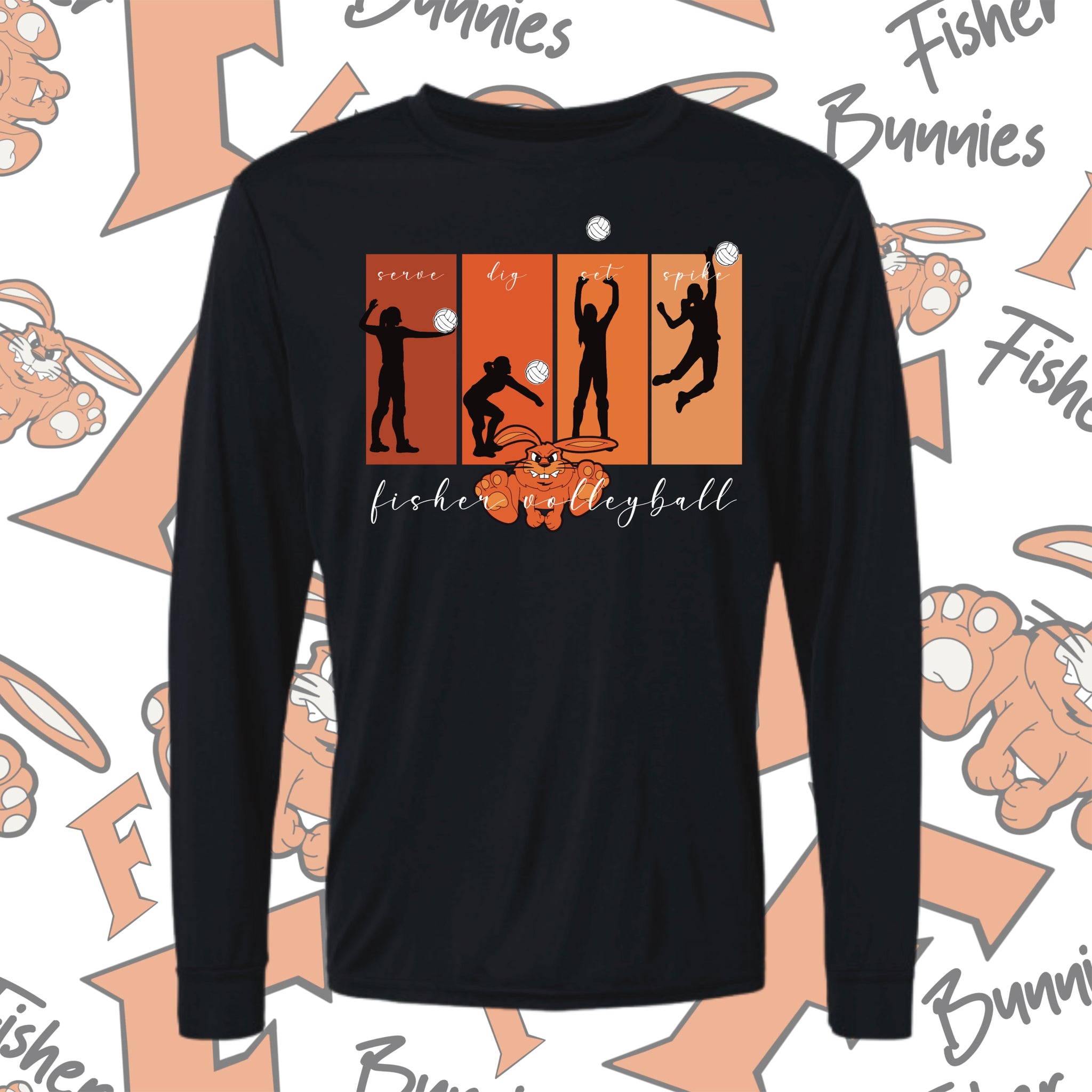 Positions (2 Options) Moisture-Wicking Long Sleeve Tee