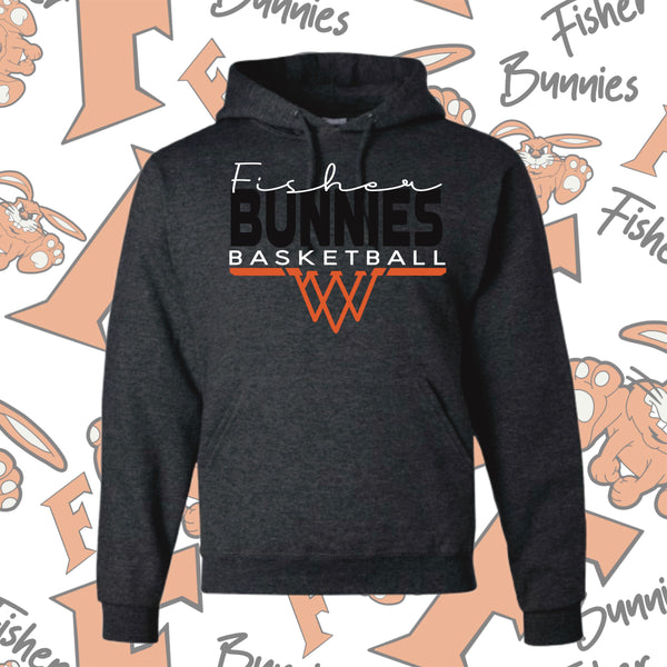 Fisher Basketball Basket Design Hoodie