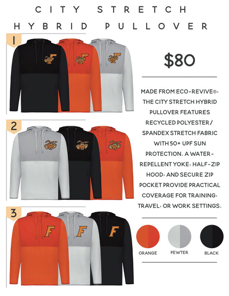 City Stretch Hybrid Pullover