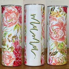 Load image into Gallery viewer, Florals Mama Tumbler - 4 options available
