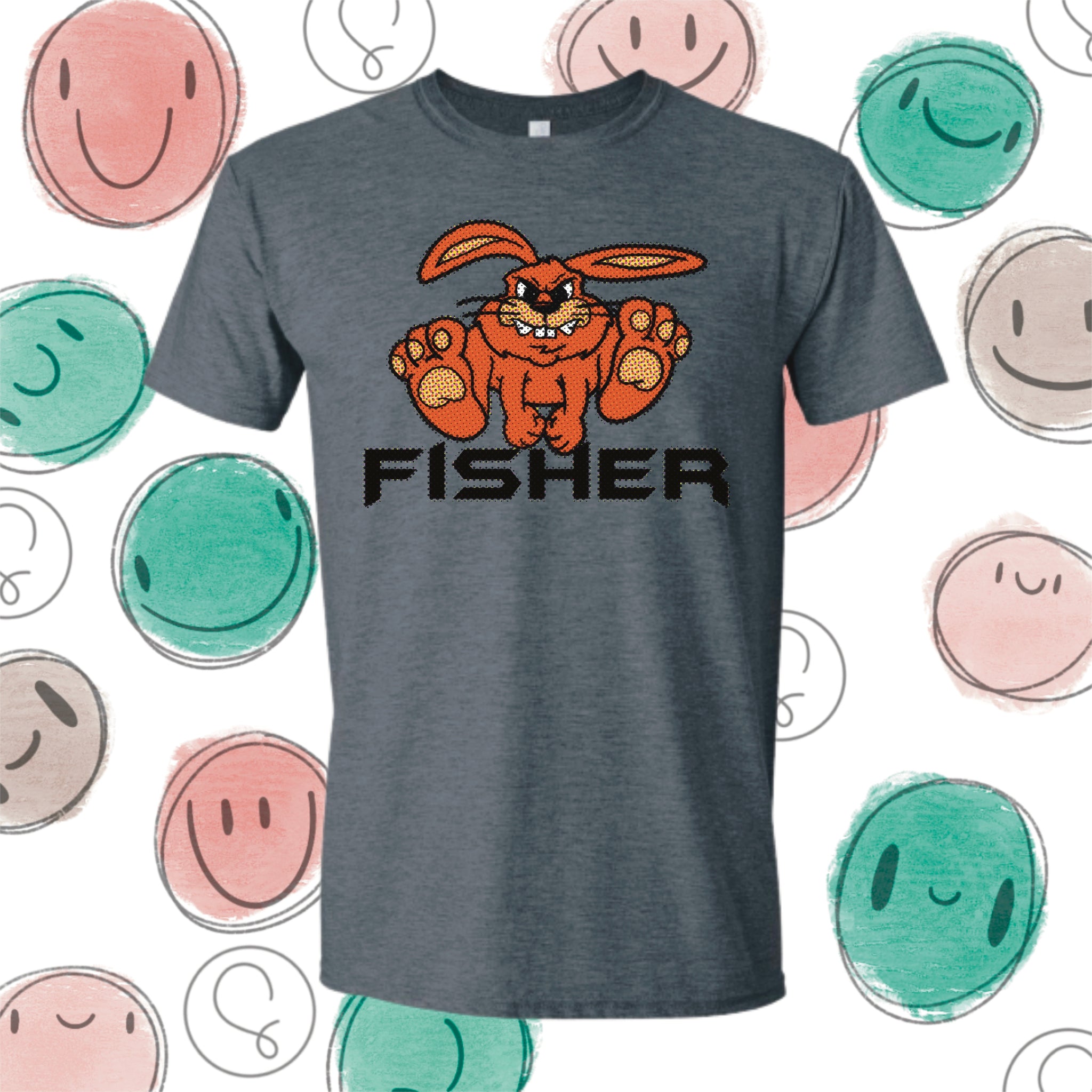 Fisher Bunnies Glitch Tee