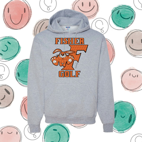 Fisher Golf Team Hoodie - Style 2