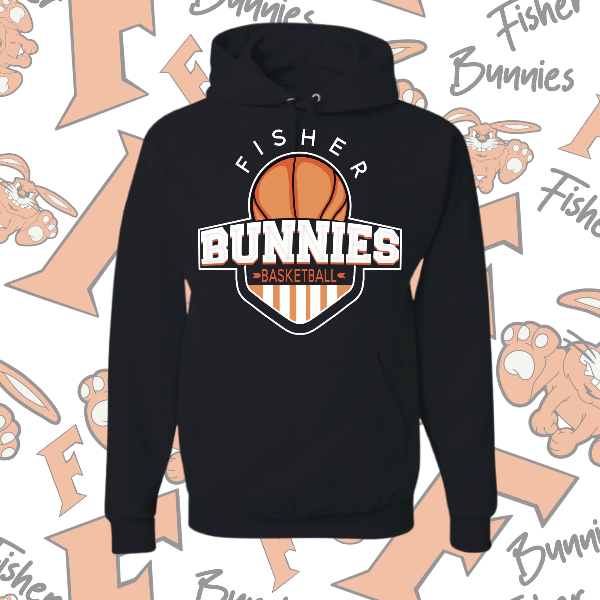 FHS Basketball Hoodie Black Only