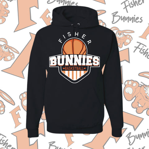 FHS Basketball Hoodie Black Only