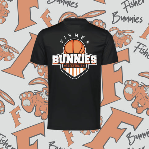 Moisture-Wicking Short Sleeve Tee Black Only