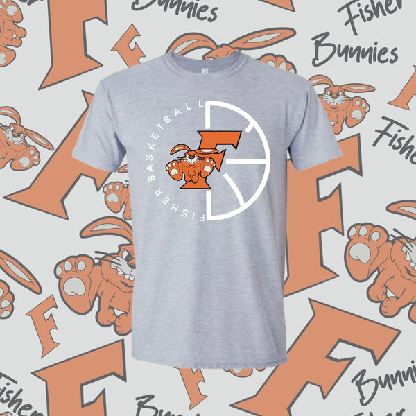 Cotton Basketball Tee (4 Color Options)