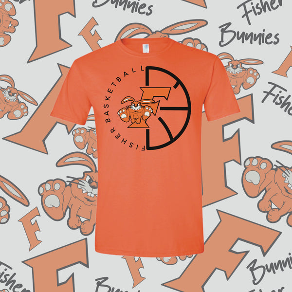 Cotton Basketball Tee (4 Color Options)
