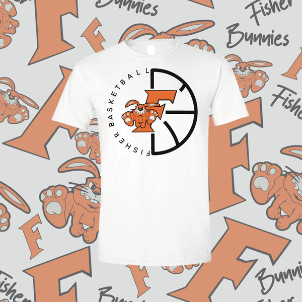 Cotton Basketball Tee (4 Color Options)