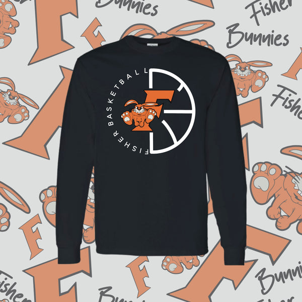Fisher Basketball Cotton Long Sleeve Tee (4 Color Options)