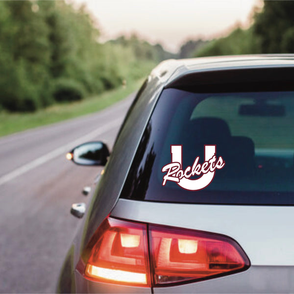 Unity Rockets Permanent Vinyl Decal (3 Color Options)