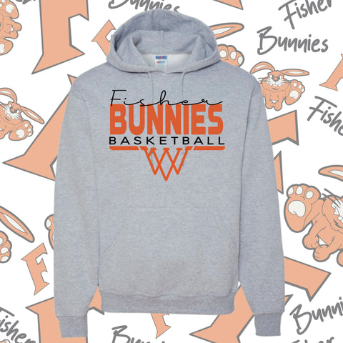 Fisher Basketball Basket Design Hoodie