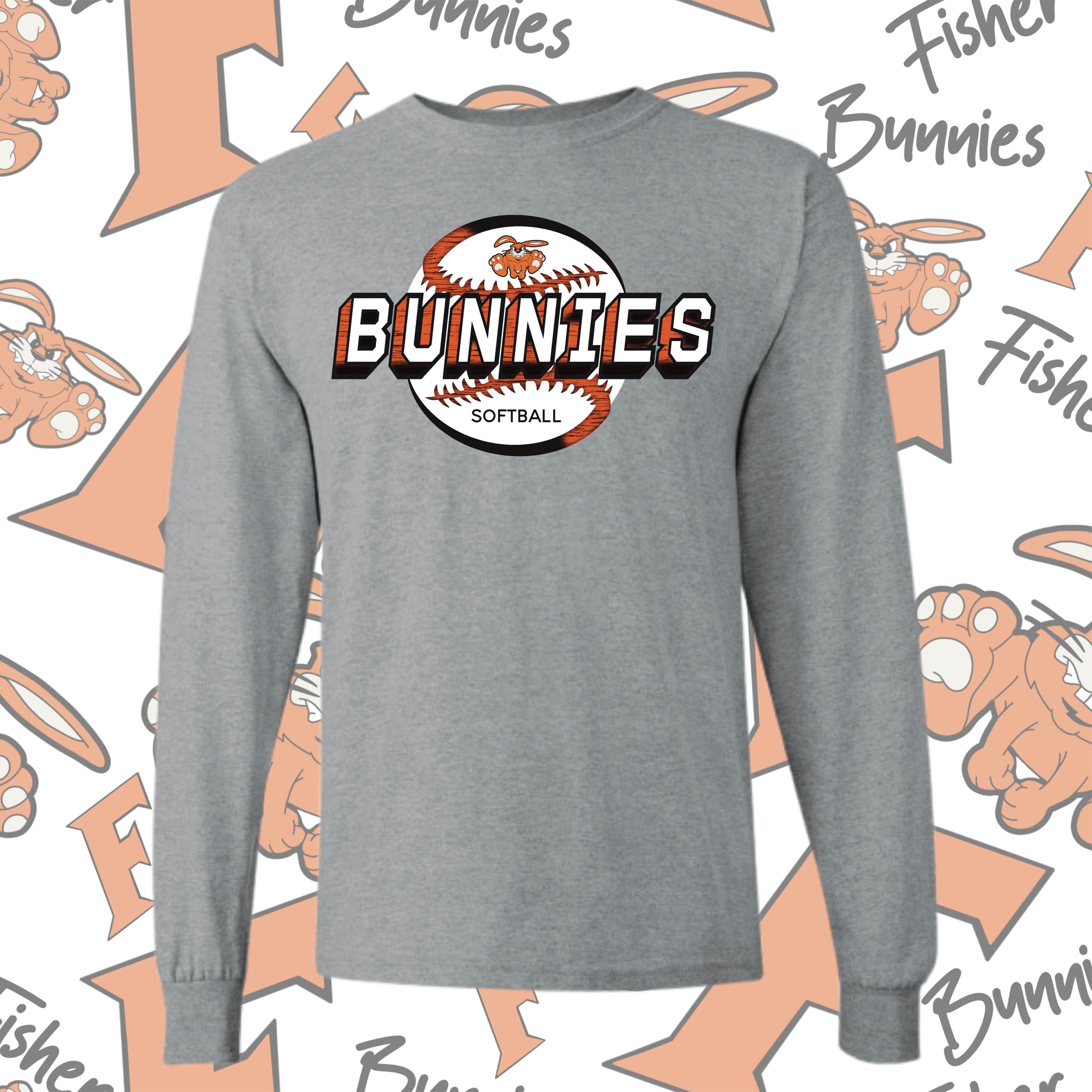 Fisher Bunnies Cotton Long Sleeve Tee
