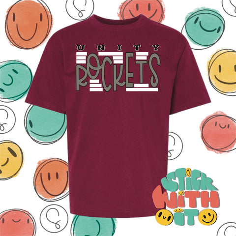Unity Rockets Line Tee