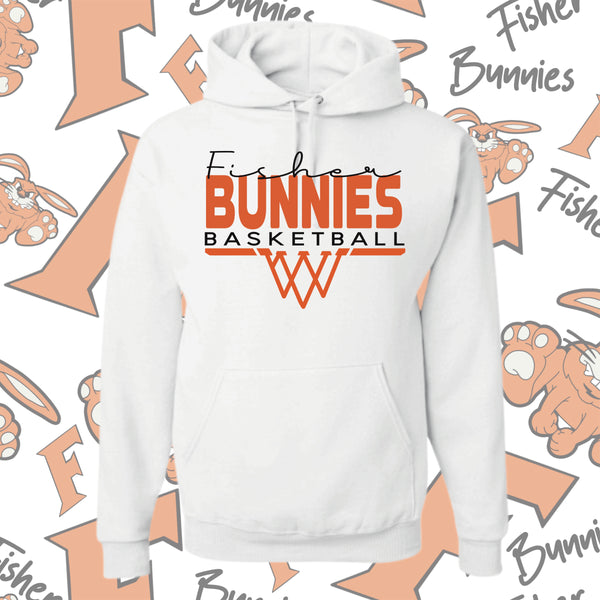 Fisher Basketball Basket Design Hoodie