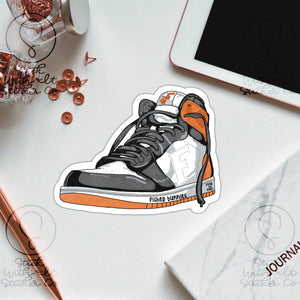 Fisher Bunnies High Top Sneaker Vinyl Sticker