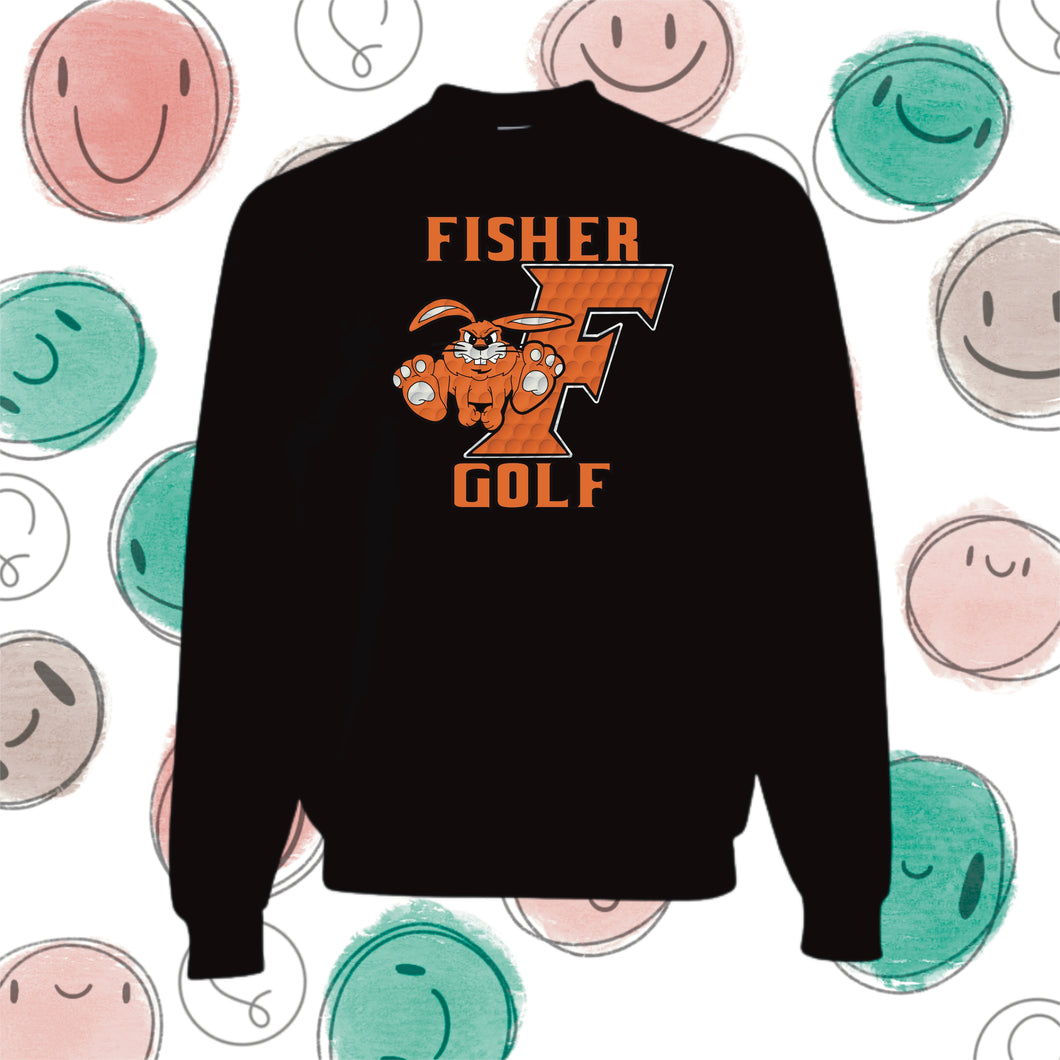 Fisher Golf Team Crewneck Sweatshirt - Style 2