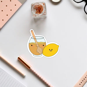 Honey and Lemon Vinyl Sticker