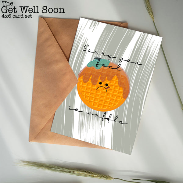 The Get Well Soon Greeting Card Bundle - Set of 5