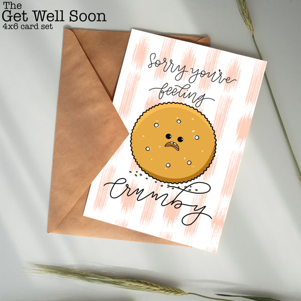 The Get Well Soon Greeting Card Bundle - Set of 5