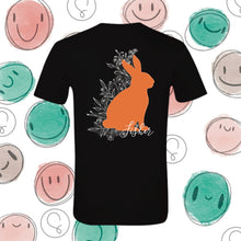 Load image into Gallery viewer, Floral Bunnies Silhouette Tee
