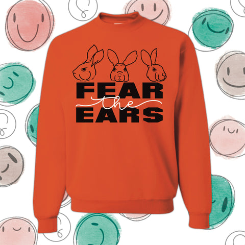 Fear the Ears Bunnies Crewneck Sweatshirt